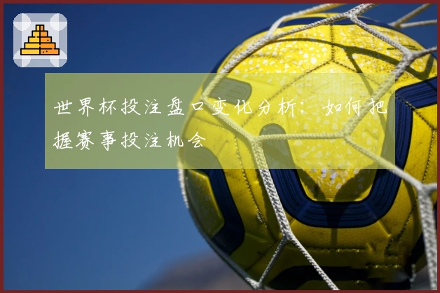 世界杯投注盘口变化分析：如何把握赛事投注机会